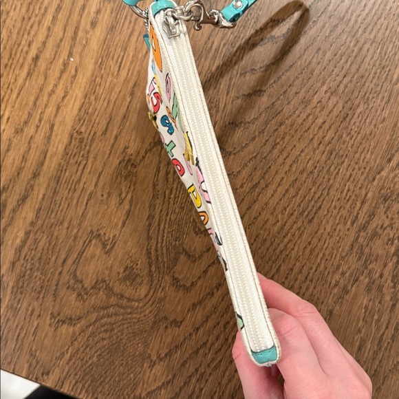 Coach Y2K Poppy Multicolor Wristlet Pouch - Picture 4 of 9